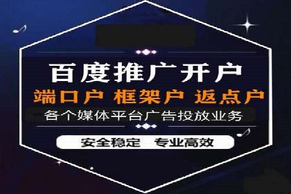 竞价开户推广案例市场分析